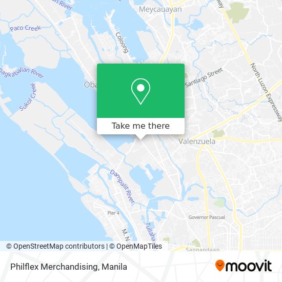 Philflex Merchandising map