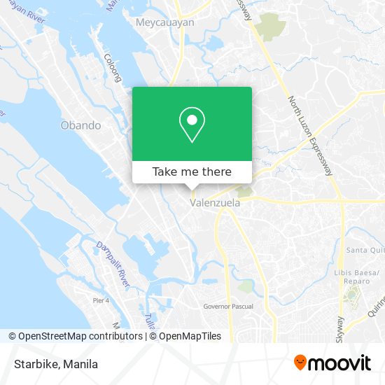 Starbike map