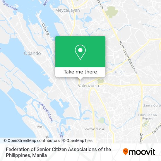 Federation of Senior Citizen Associations of the Philippines map