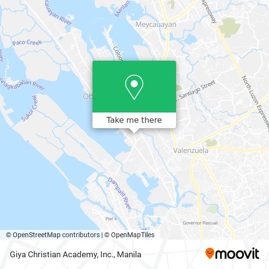 Giya Christian Academy, Inc. map