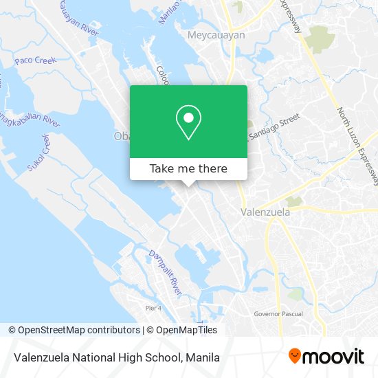 Valenzuela National High School map