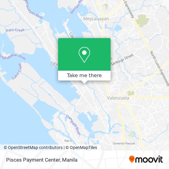 Pisces Payment Center map