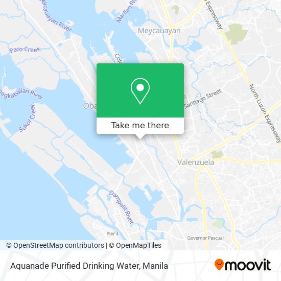 Aquanade Purified Drinking Water map