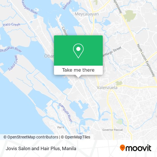 Jovis Salon and Hair Plus map