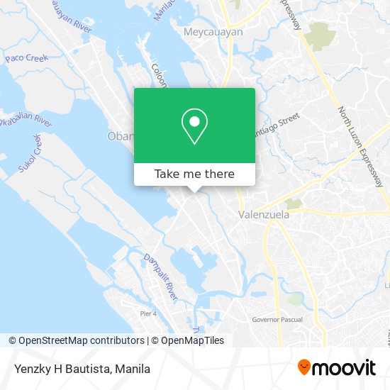 Yenzky H Bautista map
