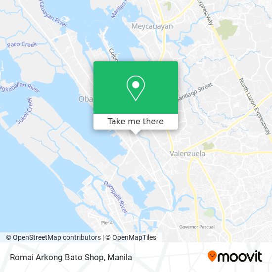 Romai Arkong Bato Shop map