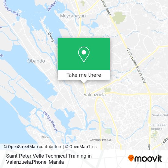Saint Peter Velle Technical Training in Valenzuela,Phone map