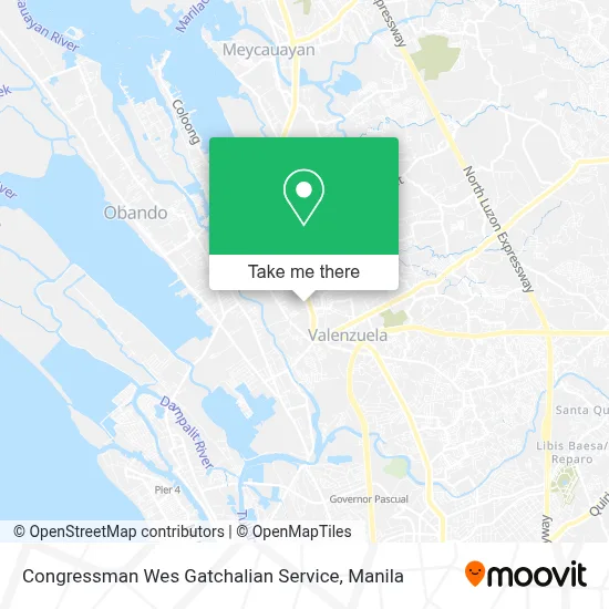 Congressman Wes Gatchalian Service map