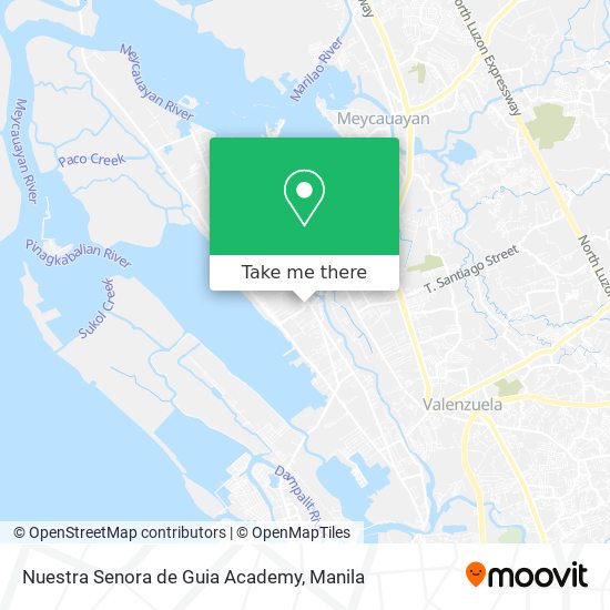 Nuestra Senora de Guia Academy map