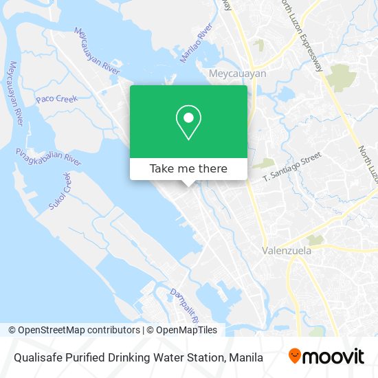 Qualisafe Purified Drinking Water Station map