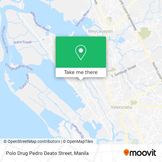 Polo Drug Pedro Deato Street map