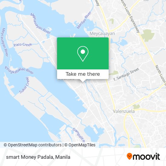 smart Money Padala map