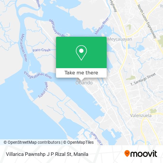Villarica Pawnshp J P Rizal St map