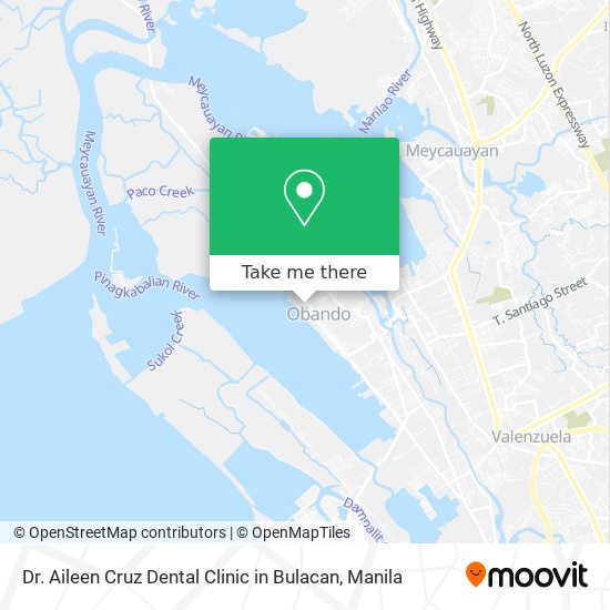 Dr. Aileen Cruz Dental Clinic in Bulacan map