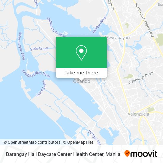 Barangay Hall Daycare Center Health Center map