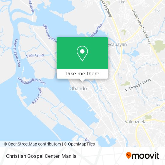 Christian Gospel Center map