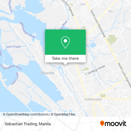 Sebastian Trading map