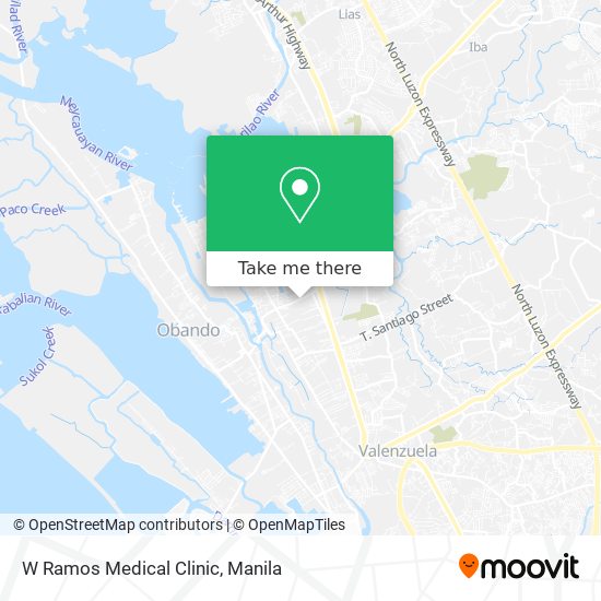 W Ramos Medical Clinic map