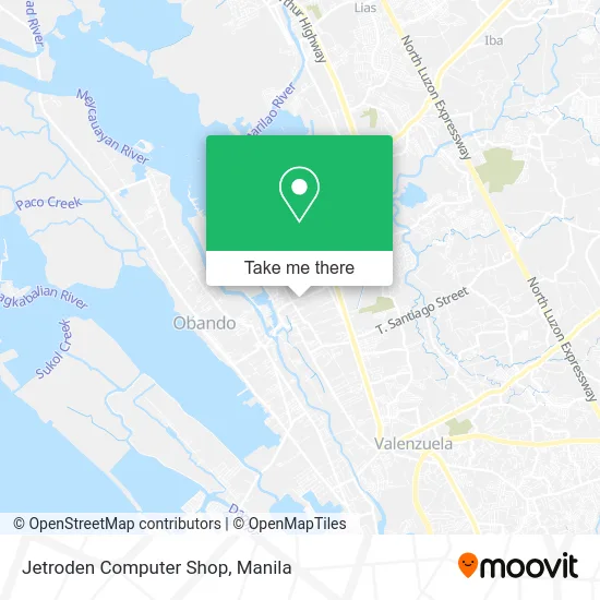 Jetroden Computer Shop map
