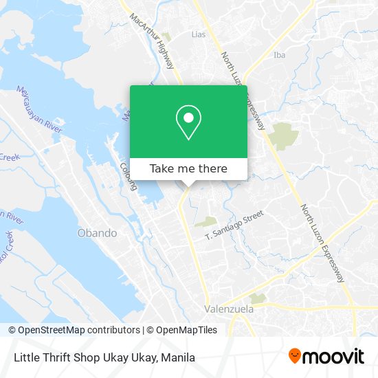Little Thrift Shop Ukay Ukay map