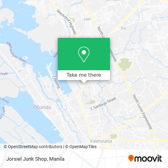 Jorsiel Junk Shop map