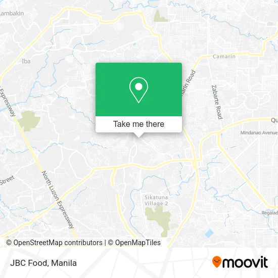 JBC Food map