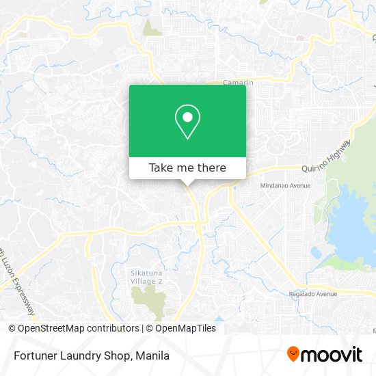 Fortuner Laundry Shop map