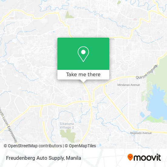 Freudenberg Auto Supply map