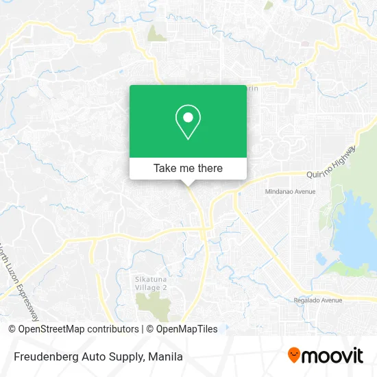 Freudenberg Auto Supply map