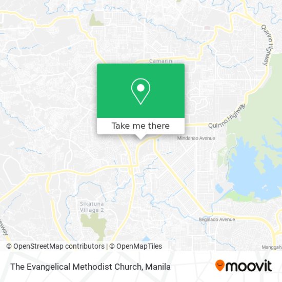 The Evangelical Methodist Church map