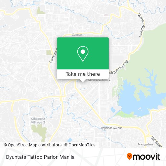 Dyuntats Tattoo Parlor map