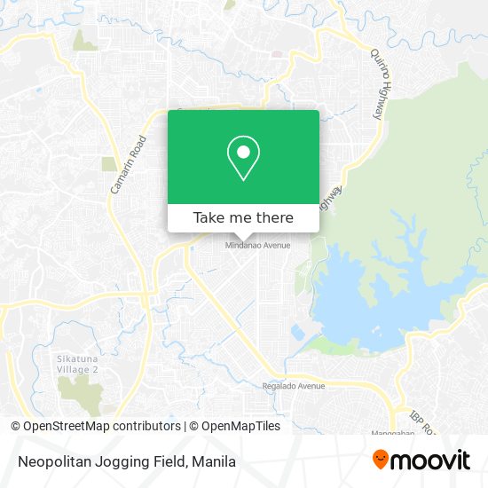 Neopolitan Jogging Field map