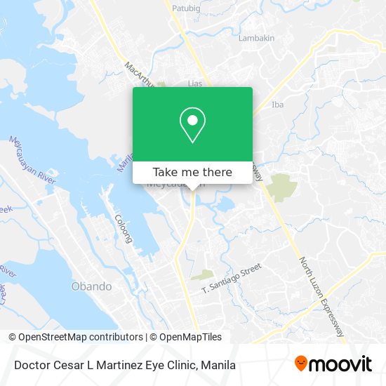 Doctor Cesar L Martinez Eye Clinic map
