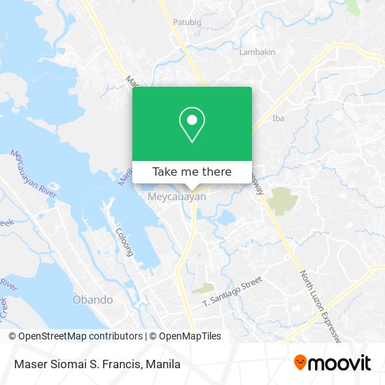 Maser Siomai S. Francis map