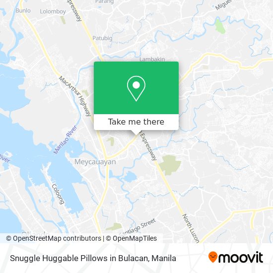 Snuggle Huggable Pillows in Bulacan map