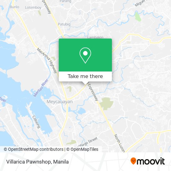 Villarica Pawnshop map