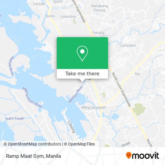 Ramp Maat Gym map