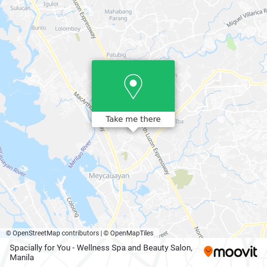 Spacially for You - Wellness Spa and Beauty Salon map