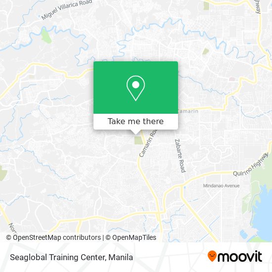 Seaglobal Training Center map