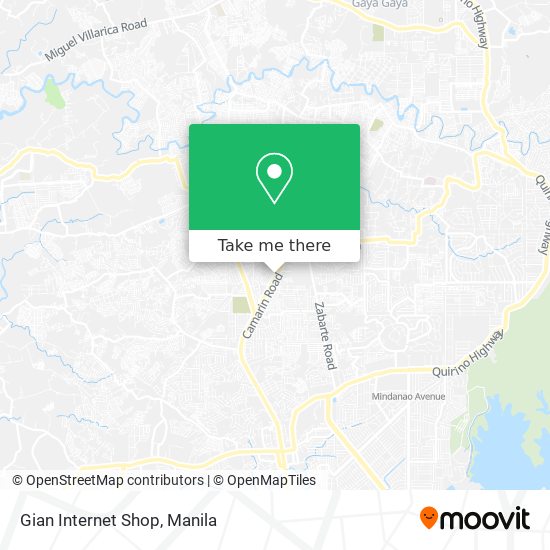 Gian Internet Shop map