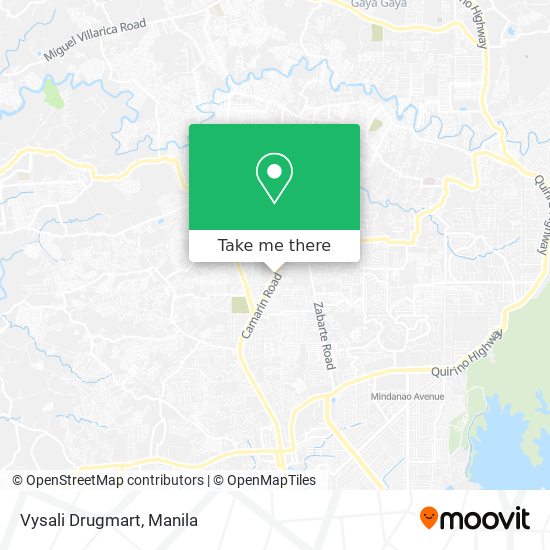 Vysali Drugmart map