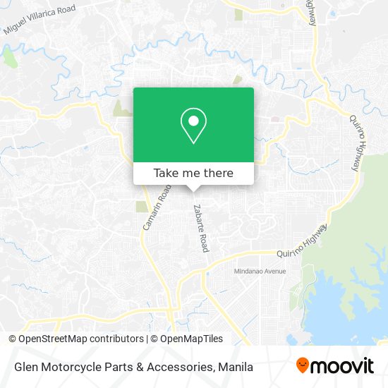 Glen Motorcycle Parts & Accessories map