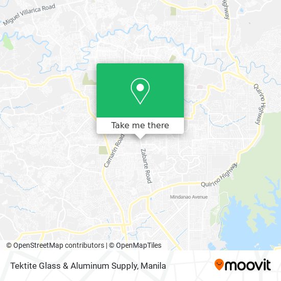 Tektite Glass & Aluminum Supply map