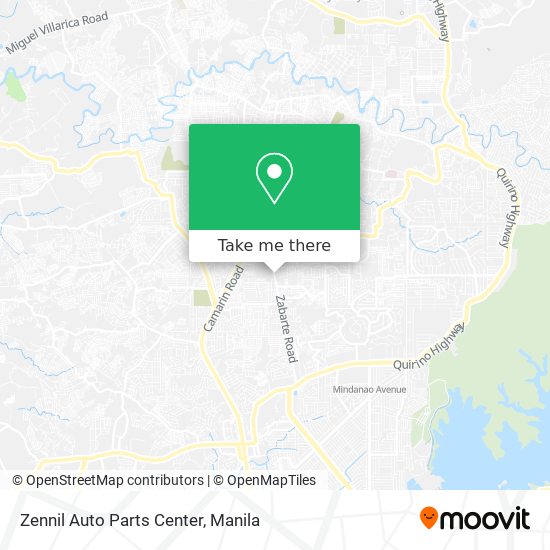 Zennil Auto Parts Center map