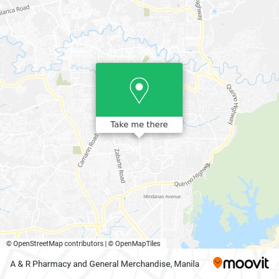 A & R Pharmacy and General Merchandise map