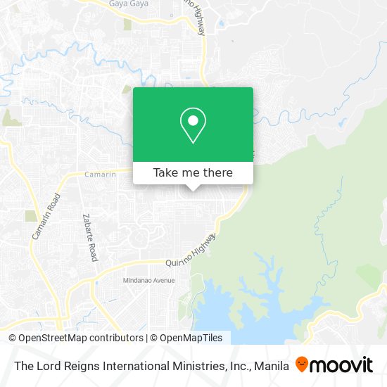The Lord Reigns International Ministries, Inc. map