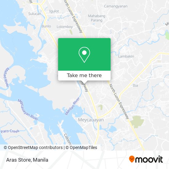 Aras Store map