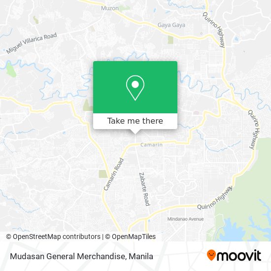 Mudasan General Merchandise map