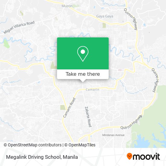 Megalink Driving School map
