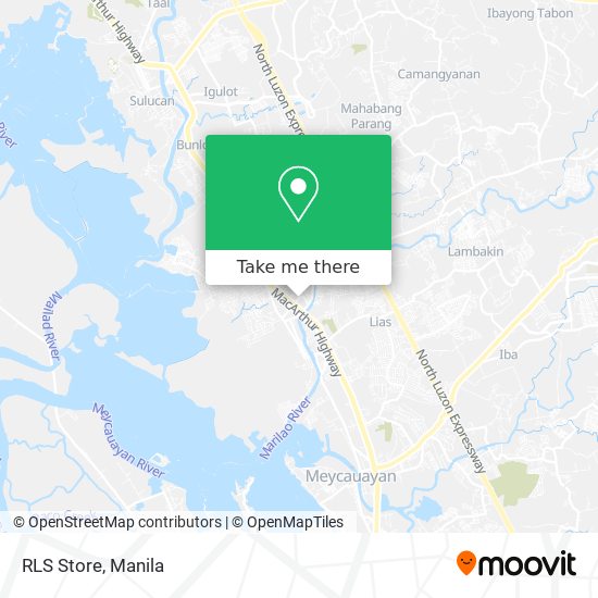 RLS Store map